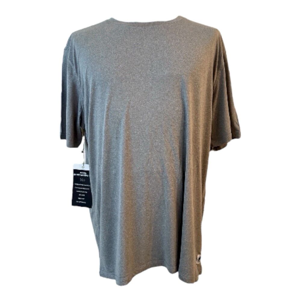 Moondance Adventures Men’s Performance Tech Short Sleeve‎ Shirt Size XL Gray NWT